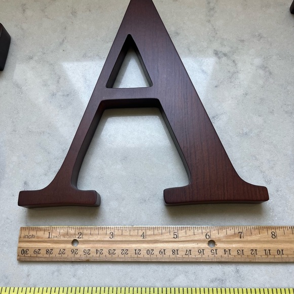 Pottery Barn Kids Wooden Letters S-A-M - Picture 4 of 14